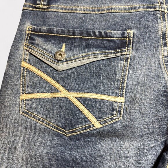 Axel Mens Slim Boot Stretch Jeans W36 x L30 Denim Blue - Picture 8 of 8